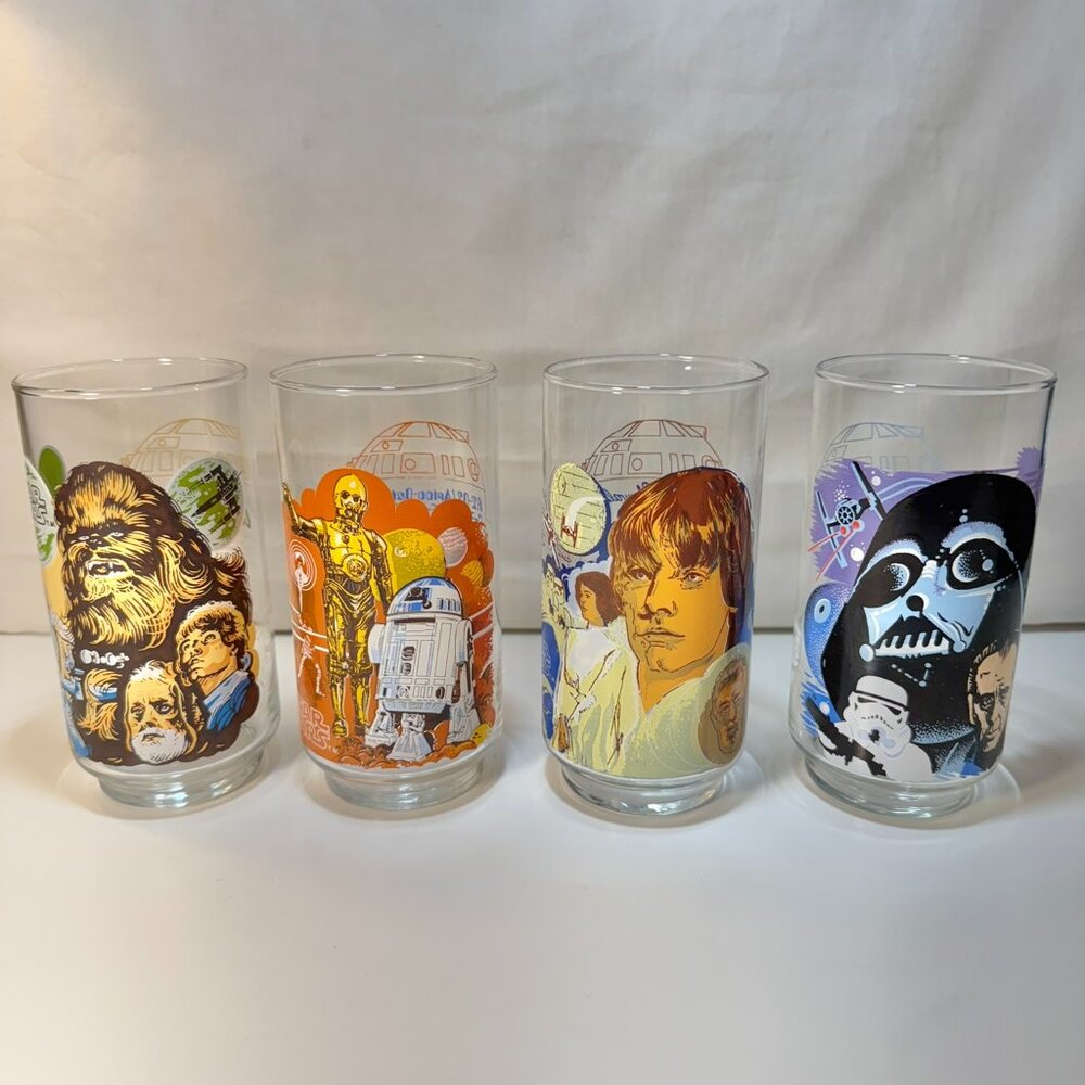 1977 Burger King Star Wars Glasses
